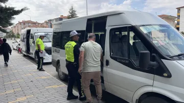 Kulu’da Öğrenci Servisleri ve Okul Çevrelerinde Denetim Yapıldı