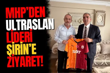 MHP'li Eyyup Yıldız'dan Ev Hapsindeki ultrAslan Lideri Sebahattin Şirin'e Ziyaret