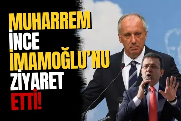Muharrem İnce, Ekrem İmamoğlu'nu cezaevinde ziyaret etti