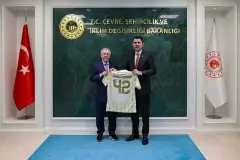 Murat Kurum, Aziz Yıldırım’ı Bakanlıkta kabul etti