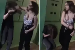Okul Koridorunda "Sevgilime Yan Baktın" Kavgası