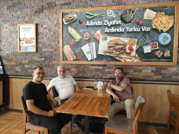 Şef Hakan Güzel'den Çumra'da Torku Ziyafet'e ziyaret