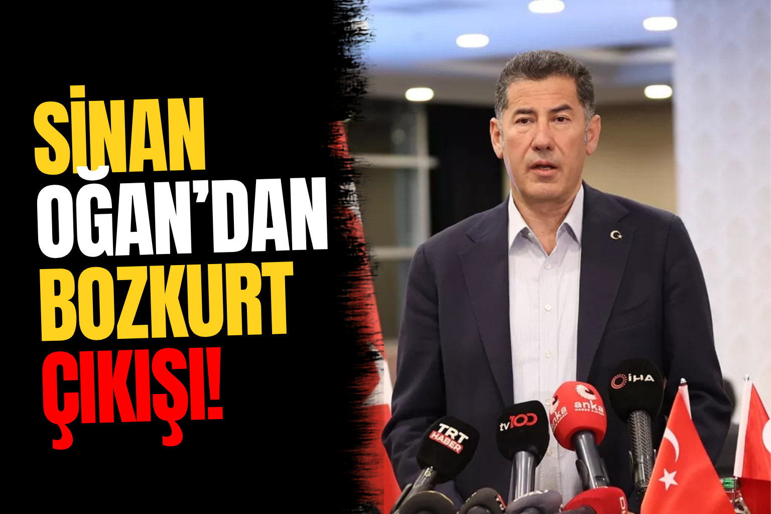 Sinan Oğan’dan Bozkurt Çıkışı: “Devletimizin Arması Bozkurt Olacak”