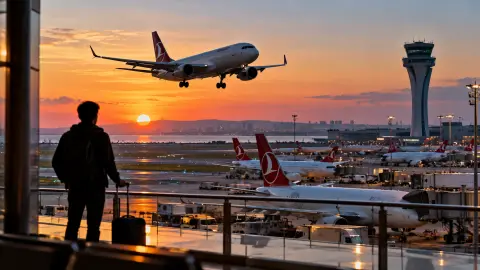Türkiye'de Hava Yolu Ulaşımında Büyük Artış! 9 Ayda 193 Milyon Yolcu
