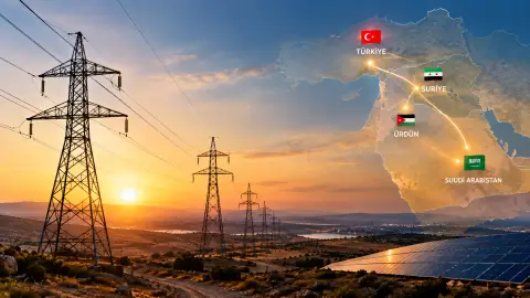 Türkiye'den 4 Ülkeyi Birbirine Bağlayacak Dev Elektrik Projesi!