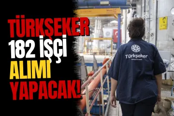 Türkşeker 182 İşçi Alımı Yapacak! İşte Detaylar