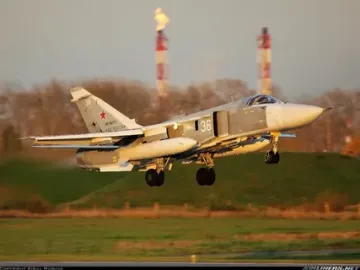 Ukrayna, Kırım’daki Saki Havaalanı’nda Rus Su-24’ü Vurduğunu Açıkladı