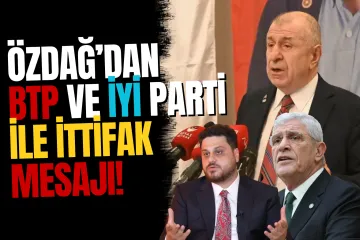 Ümit Özdağ ittifak için iki partinin adını verdi: "Nasıl reddederim?"