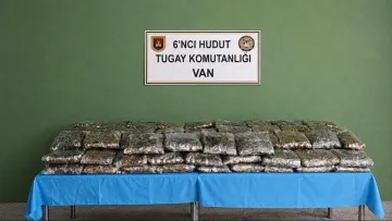 Van Sınırında Uyuşturucuya Geçit Yok! 59 Kilo 734 Gram Ele Geçirildi