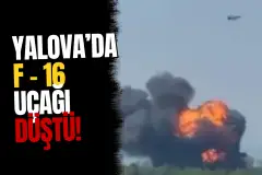 Yalova'da F-16 düştü! MSB açıkladı: Pilotun durumu belli oldu