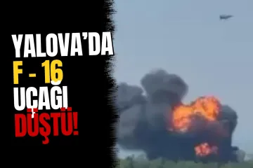 Yalova'da F-16 düştü! MSB açıkladı: Pilotun durumu belli oldu