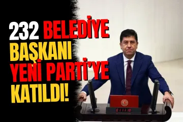 Yaşar Tüzün: "232 Belediye Başkanı CHP'den İstifa Ederek YENİ Parti'ye Katıldı"